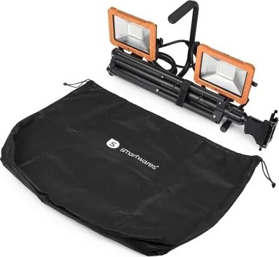 Proiettore LED con stativo 2xLED/30W/230V 4000K IP65 arancione/nero