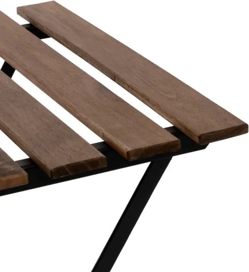 Set Bistrot Pieghevole In Legno Tavolo 54x55 Con 2 Sedie Donald Acacia