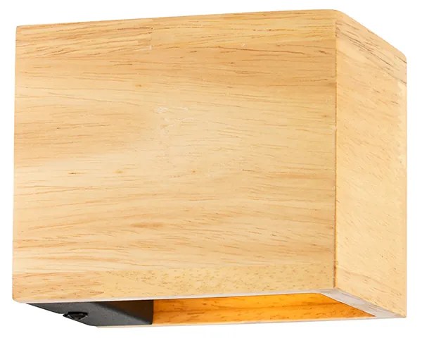 Set di 2 Applique da Parete Smart Legno Rovere Incl. Wi-Fi G9 - Transfer