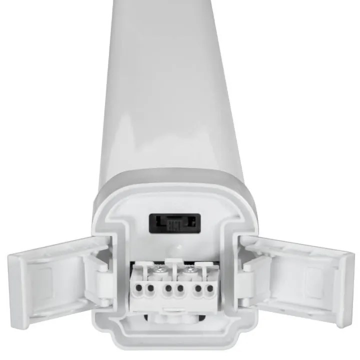 Plafoniera LED Stagna 150cm 48W, 120lm/w, IK08, IP66, CCT Colore Bianco Variabile CCT