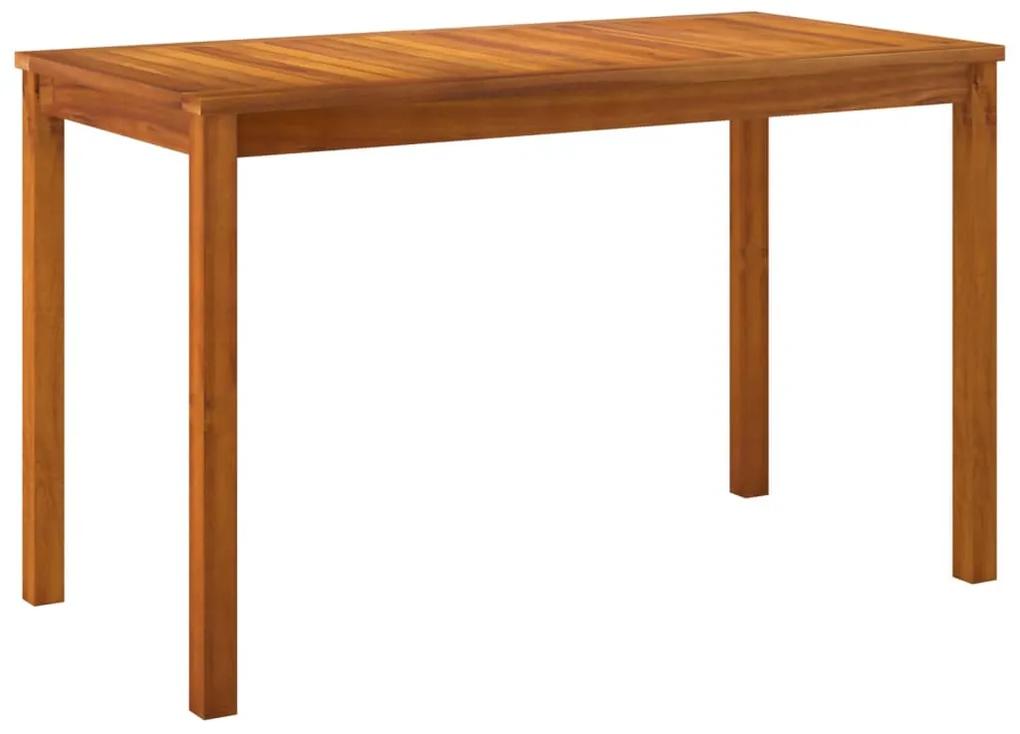 Tavolo da giardino 110x55x67 cm legno massello d&#039;acacia