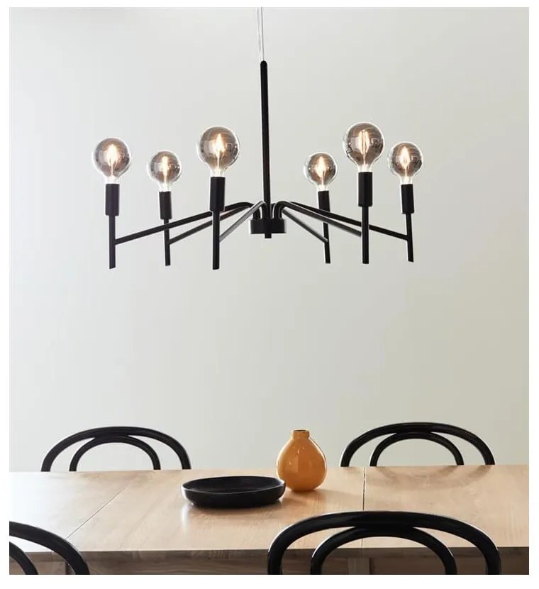 Apparecchio a sospensione nero , ø 70 cm Monarch - Markslöjd