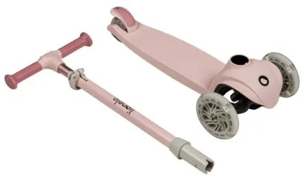 Lionelo - Monopattino per bambini JESSY 3xAA rosa