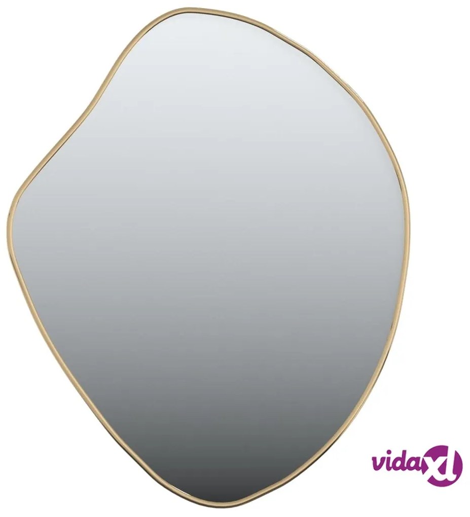 vidaXL Specchio da Parete Dorato 60x50 cm
