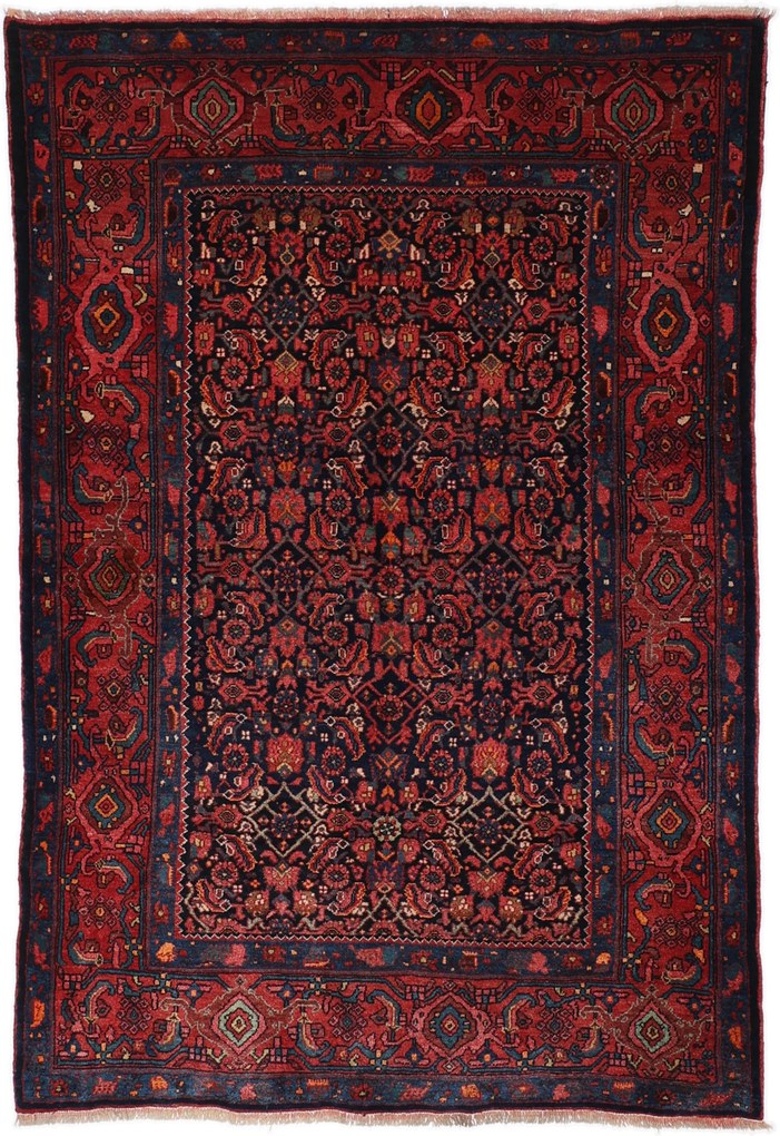 Bidjar Tappeto persiano 210 x 140 (Iran) Annodato A Mano