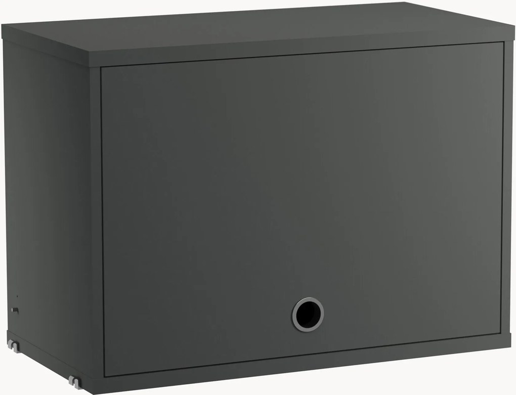 Armadietto con anta ribaltabile String System, larg. 58 x prof. 30 cm