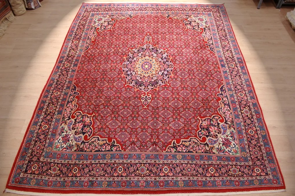 Bidjar Tappeto 360x270 (Iran) Annodato A Mano