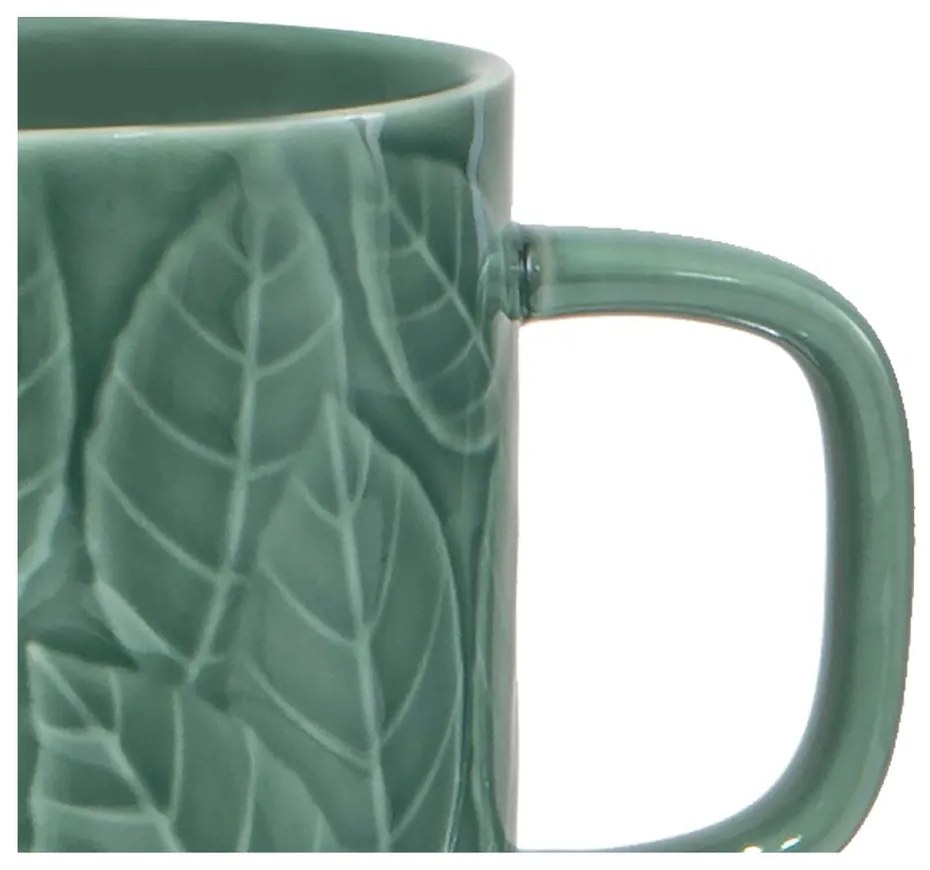 Set di 4 tazze in porcellana turchese da 400 ml Heath Jade - Ladelle