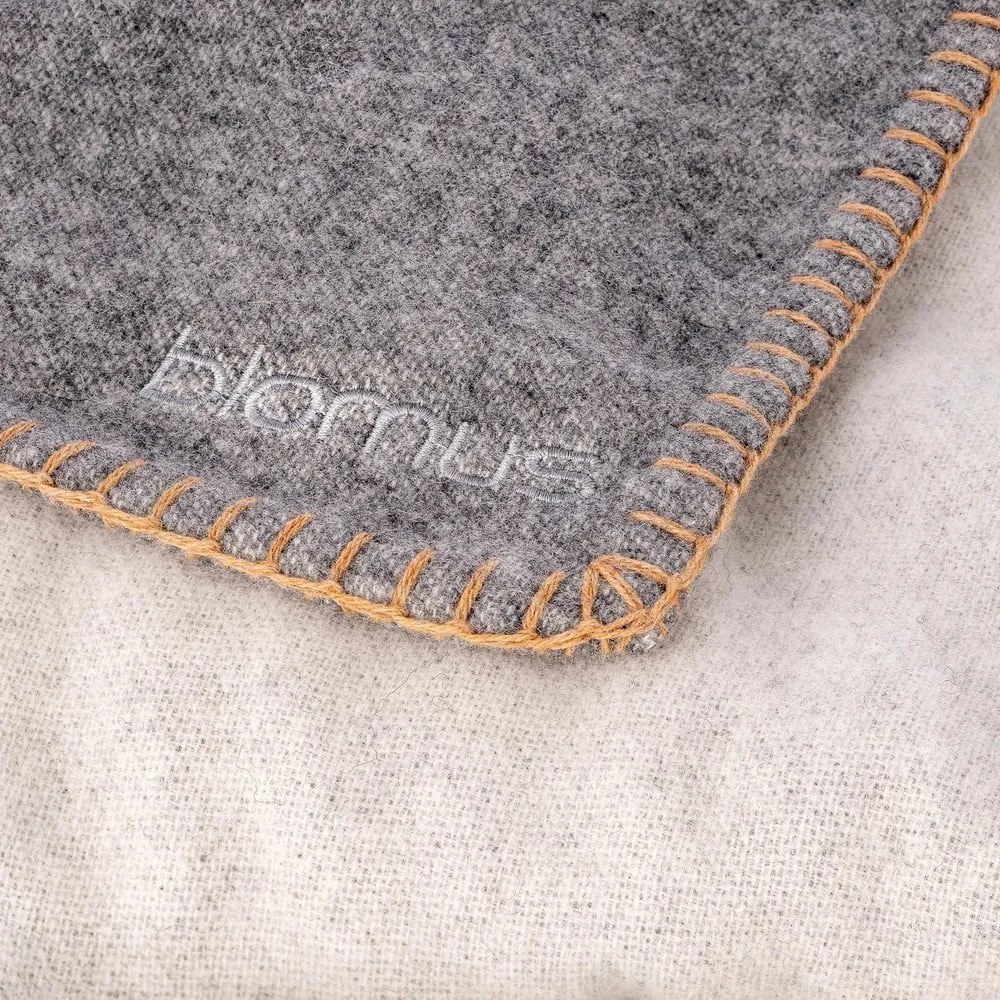 Coperta grigia di lana 145x200 cm Ahwi - Blomus
