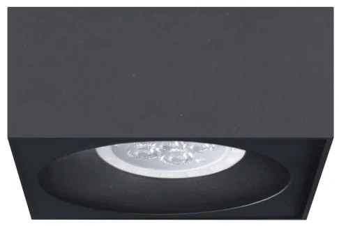 Faretto da incasso BALI 1xGU5,3/MR16/25W/12V quadrato nero