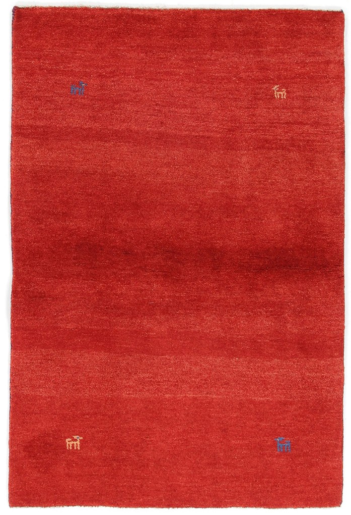 Gabbeh Tappeto 100 x 150 (Iran) Annodato A Mano