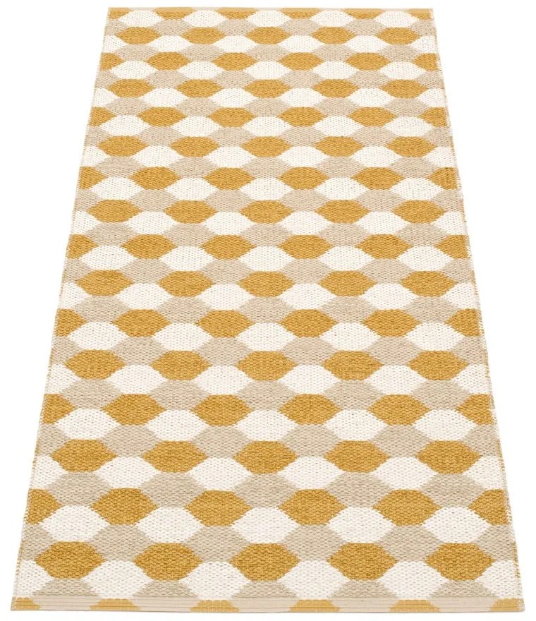 Passatoia da interno/esterno giallo ocra 70x160 cm Dana Ochre – Pappelina