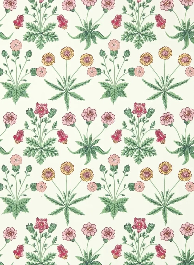 Morris & Co Tapete Daisy - Strawberry Fields