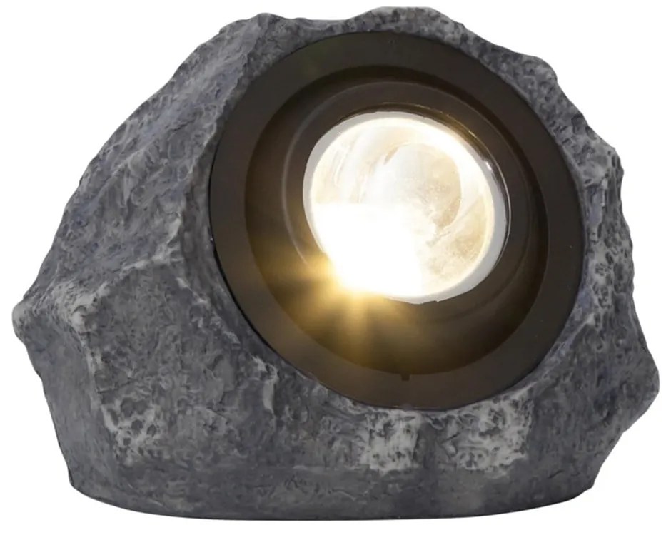 Apparecchio solare a LED per esterni, altezza 16 cm Rocky - Star Trading