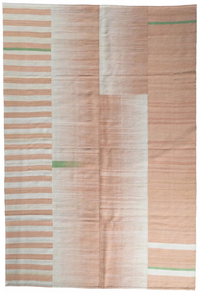 Kilim Tappeto 310x210 Beige (Iran) Tessuto A Mano