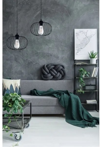 Lampadario a sospensione con filo BOCCA 2xE27/60W/230V