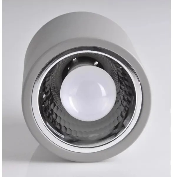 Faretto JUPITER 1xE27/20W/230V diametro 13 cm grigio