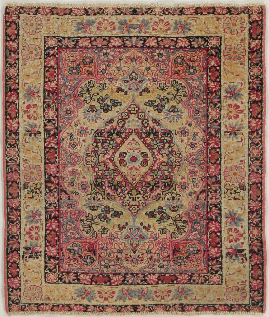 Kerman Tappeto persiano 80 x 60 (Iran) Annodato A Mano