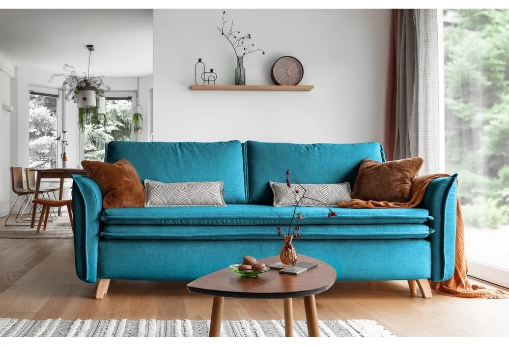 Divano turchese 225 cm Charming Charlie - Miuform