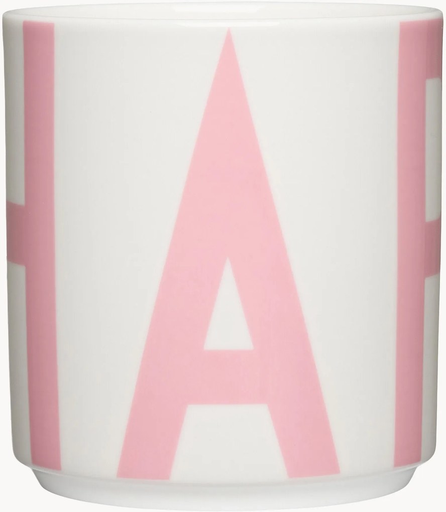 Tazza con scritta Vintage ABC Happy
