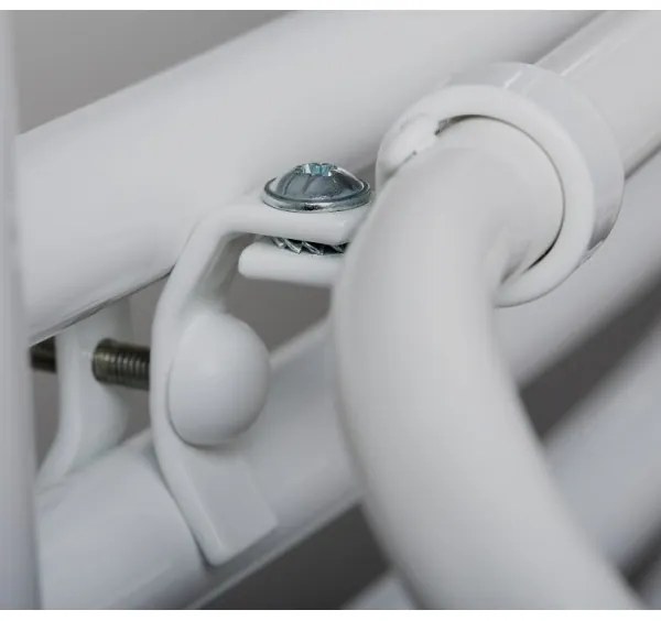 Aqualine - Portasciugamani per elemento riscaldante 50 cm bianco