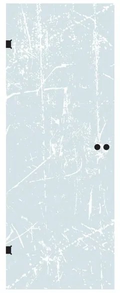 Anta in vetro a battente Bora PollockL 80X H 210 cm, trasparente