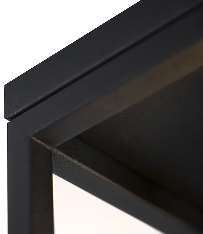 Lampada a sospensione industriale nera - Cage