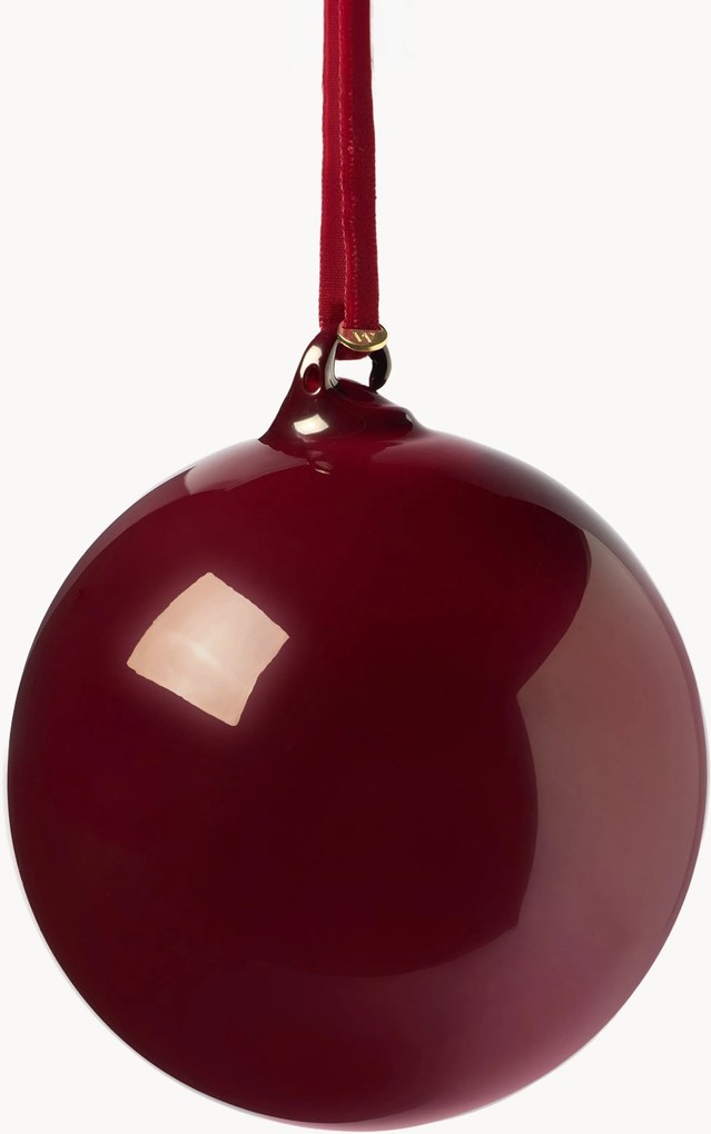 Set di 2 palline di Natale Cristina
