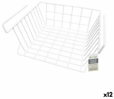 Cestino per Mobile della Cucina Confortime Bianco 29 x 27 x 15 cm (12 Unità)