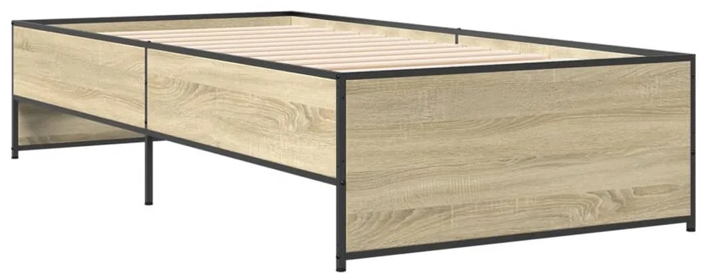 Giroletto rovere sonoma 100x200 cm legno multistrato e metallo