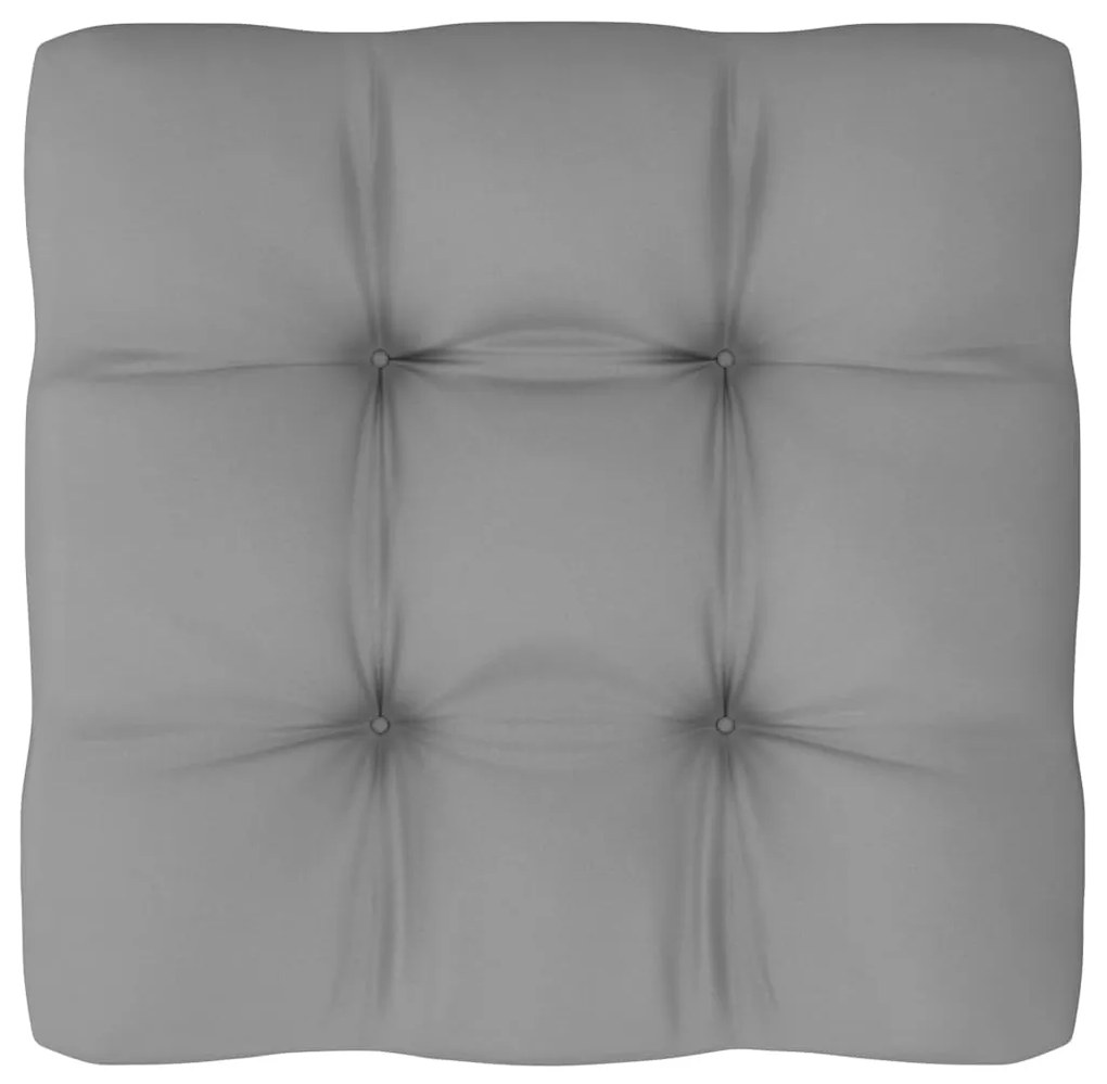 Set divani da giardino 10 pz con cuscini legno massello di pino