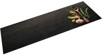 Tappeto da Cucina Lavabile Spezie 45x150 cm Velluto 4005611