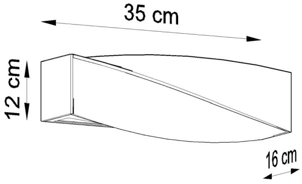 Applique SIGMA MINI 1xE27/60W/230V bianco