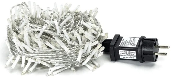 Aigostar - Catena LED natalizia da esterno 200xLED/8 funzioni 23m IP44 bianco caldo