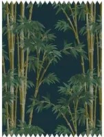 House of Hackney Stoff Bambusa - Velvet - Midnight