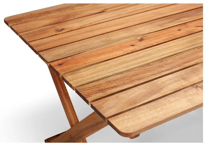 Tavolo da giardino in legno di acacia Natur, 114 x 88 cm - Bonami Essentials