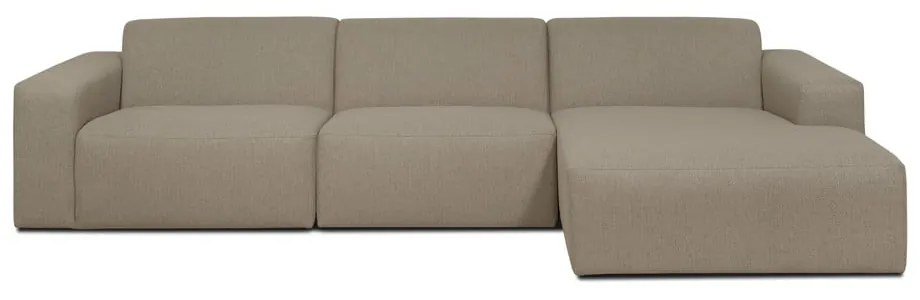 Divano angolare beige (angolo destro) Roxy - Scandic