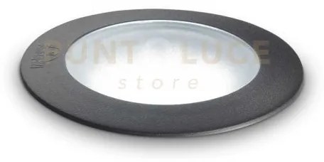 Way round segnapassi ip67 1 luce attacco gx53 nero 16cm wide fascio...