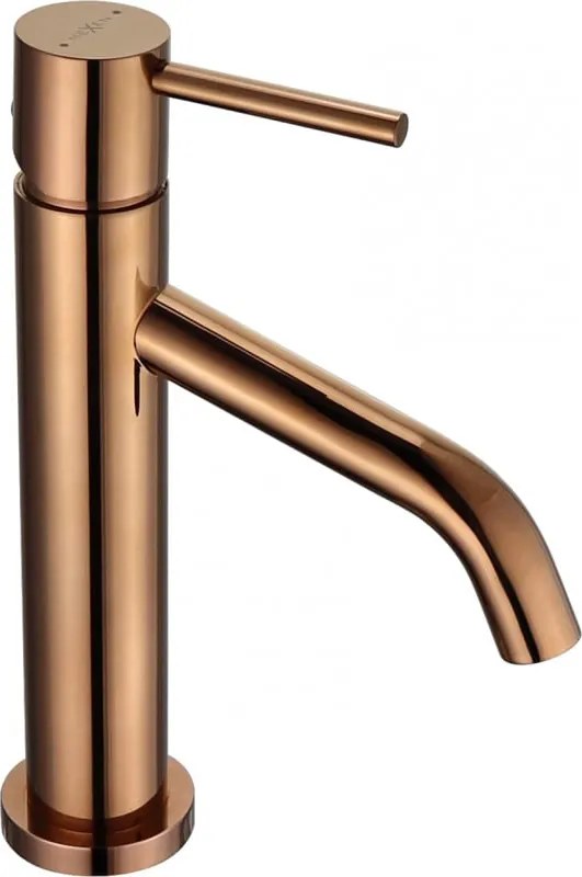 Mexen Rumba batteria lavabo, oro rosa - 73500-60