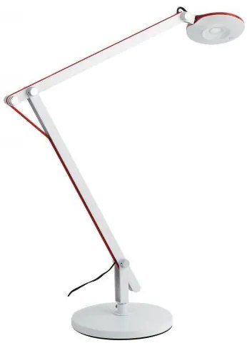 Lampada da lettura led locke bianca 6w 700lm 4000k 53x55cm ledt-loc...