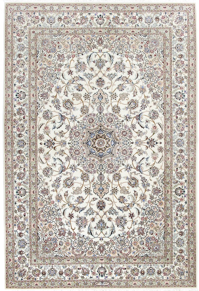Nain Tappeto persiano 210 x 140 (Iran) Annodato A Mano