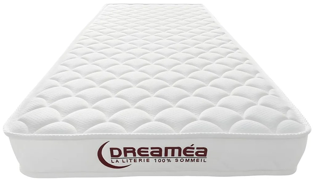 Set Telaio a doghe + Materasso schiuma accoglienza memory spessore 15 cm 90 x 200 cm - PELOPS di DREAMEA