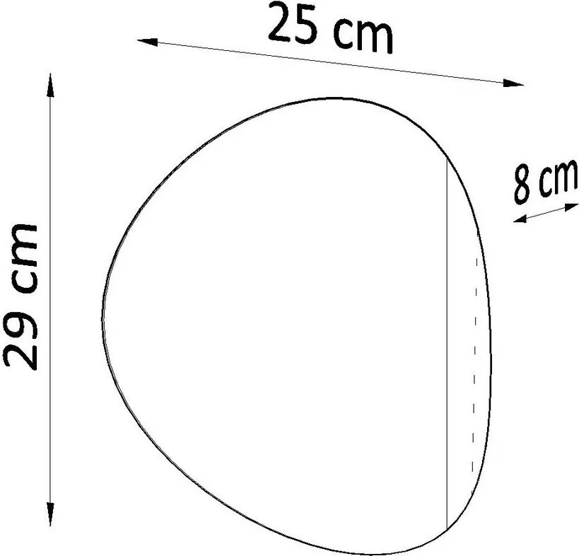 Lampada da parete nera Junker - Sollux