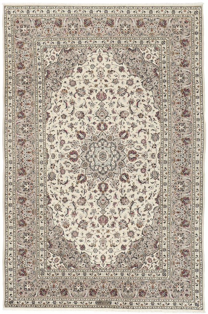 Kashan Tappeto 200 x 310 (Iran) Annodato A Mano
