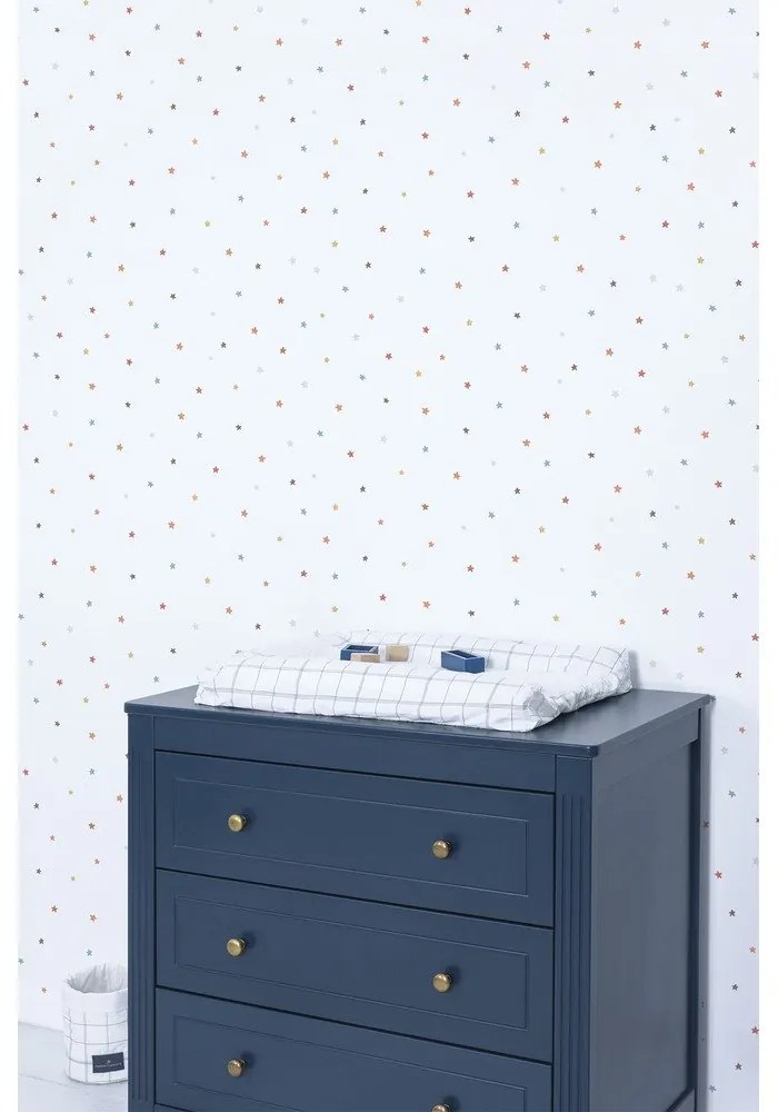 Carta da parati per bambini 10 m x 50 cm Stars - Lilipinso