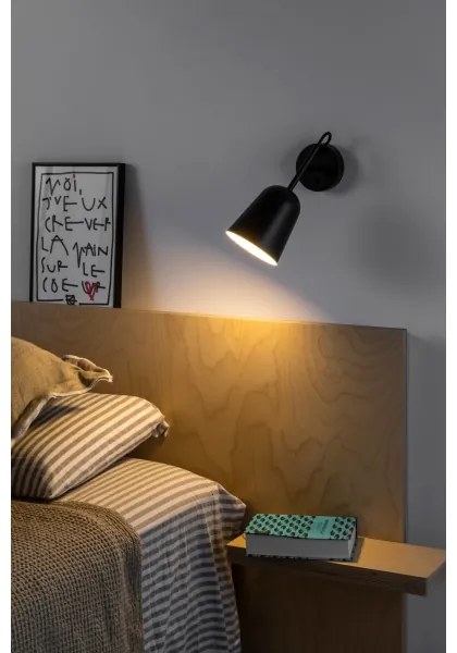 FARO 28257 - Applique STUDIO 1xE14/8W/230V nero