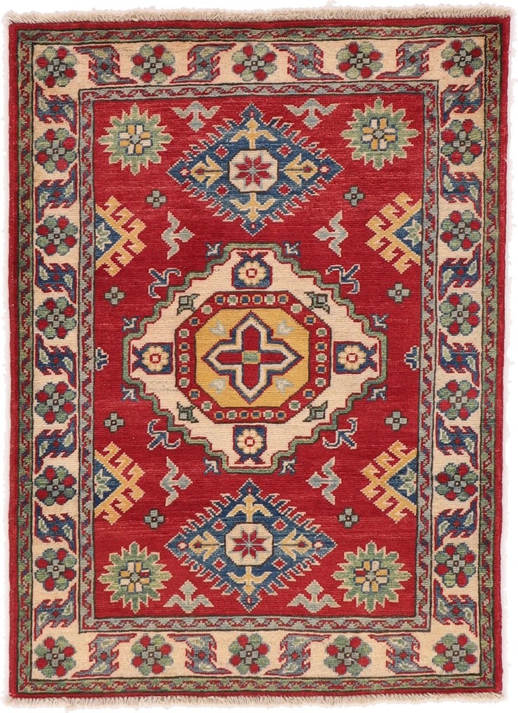 Kazak Tappeto 80x110 (Pakistan) Annodato A Mano