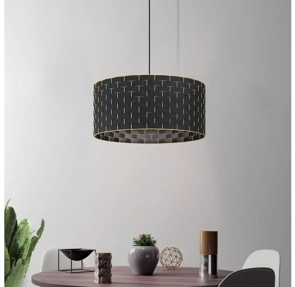 Eglo 99525 - Lampadario su corda MARASALES 1xE27/40W/230V d. 55 cm