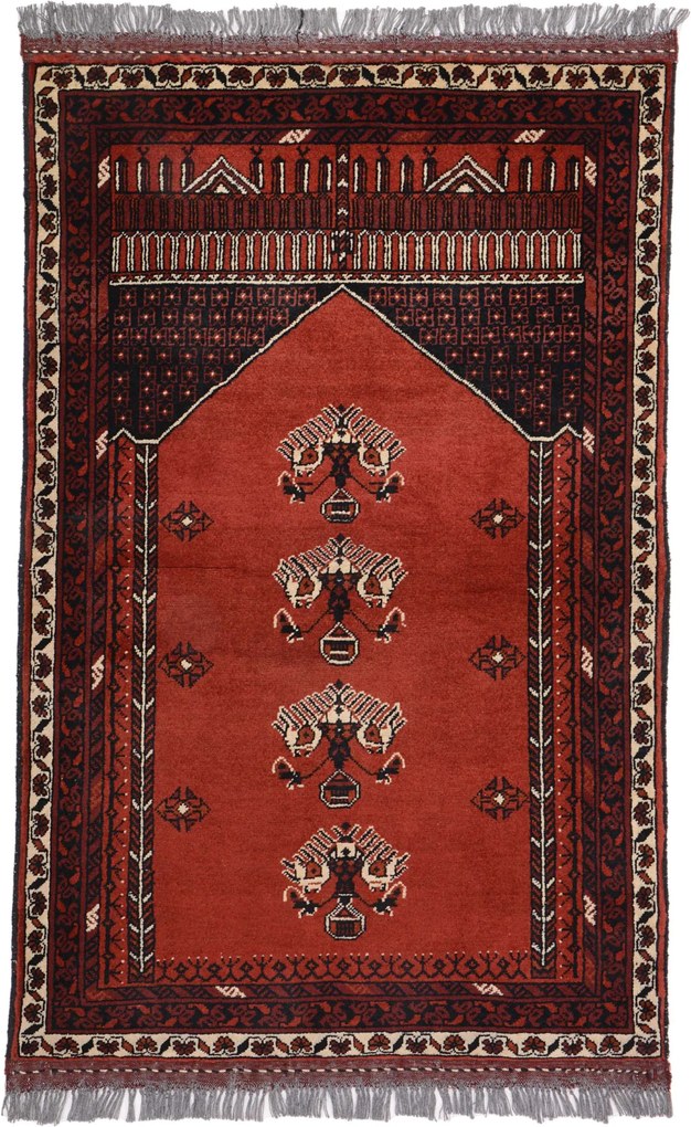 Moltai Tappeto 80 x 130 (Afghanistan) Annodato A Mano