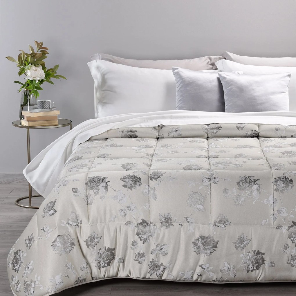 Trapunta Matrimoniale Isabella Dreaming, in raso jacquard
